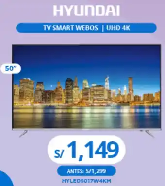 Tiendas EFE HYUNDAI TV SMART WEBOS | UHD 4K 50" oferta