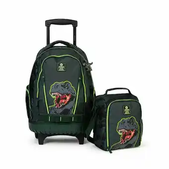 Tottus Mochila con ruedas cross pack 098 set 2 pcs scary dino oferta