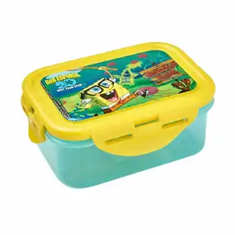 Tottus Taper scool rect 350ml bob esponja h oferta