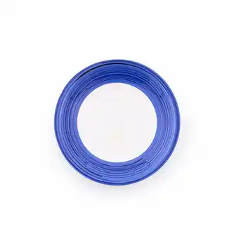 Tottus Granel plato taza solido azul oferta