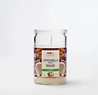 Vela coco citronella 3.5 oz