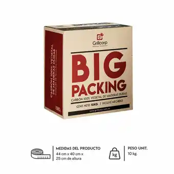 Tottus Caja carbón vegetal 10 kg oferta