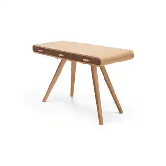Tottus Consola escritorio fonteyn roble y nogal oferta