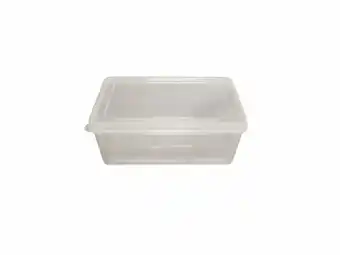 Tottus Caja transparente con tapa s oferta