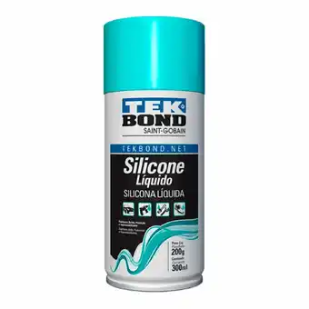 Tottus Tekbond silicona en spray 300ml 200gr oferta