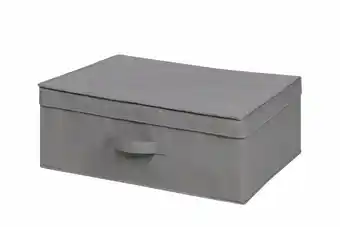 Tottus Caja organizadora de tela xl gris oferta