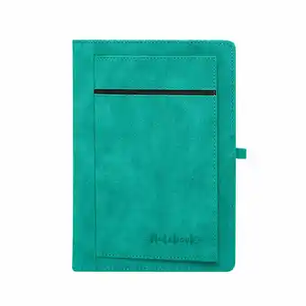 Tottus Notebook wallet aqua + lapicero celeste oferta