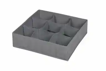 Tottus Organizador de tela 9 div gri oferta