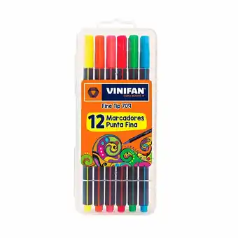 Tottus Vinifan fine tip 709 x12un oferta