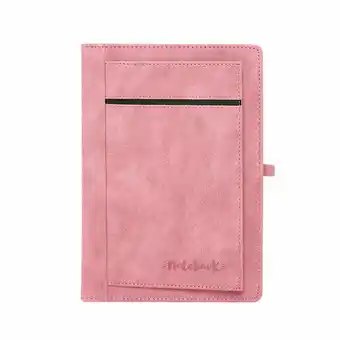 Tottus Libreta wallet rosado + lapicero rosado oferta