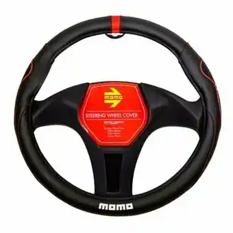 Tottus Cubre volante momo negro-rojo oferta
