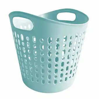 Tottus Cesto plastico suave celeste oferta