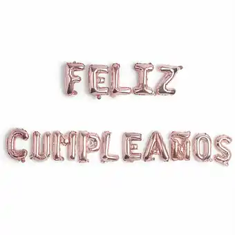 Tottus Feliz cumpleaños metalico melange oferta