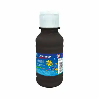 Tottus Tempera 100ml negro oferta