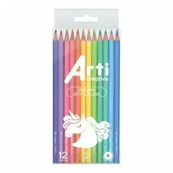 Tottus Colores pastel estuch plast x12un oferta