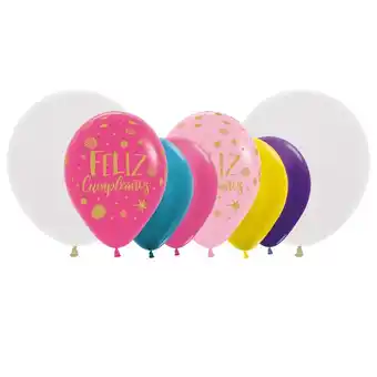 Tottus Globos bouquet cumpleanos x8 und oferta