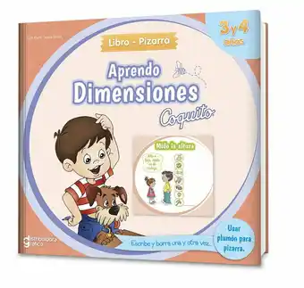 Tottus Libro pizarra aprendo dimensiones oferta