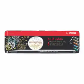 Tottus Plumones pen 68 metallic est met x 6 und oferta