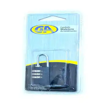 Tottus Candado combinacion negro oferta