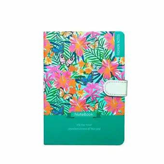 Tottus Libreta iman mariposa + lapicero celeste oferta