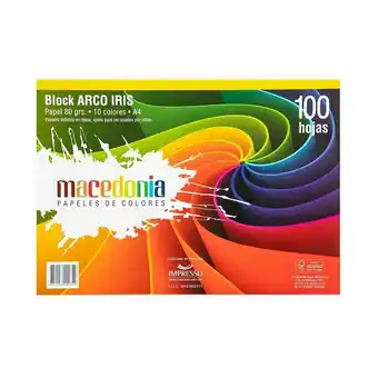 Tottus Imp macedonia hj arcoiris a4 80gr x 100h oferta
