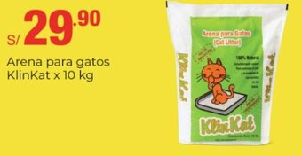 Metro Arena para gatos Klinkat x 10 kg oferta