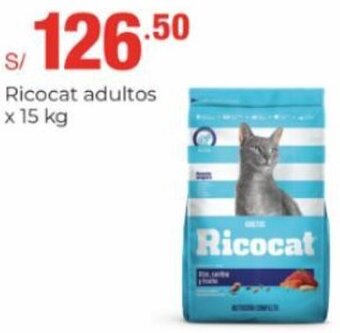 Metro Ricocat adultos x 15 kg oferta