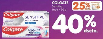 Mifarma COLGATE Sensitive Tubo x 90 g oferta