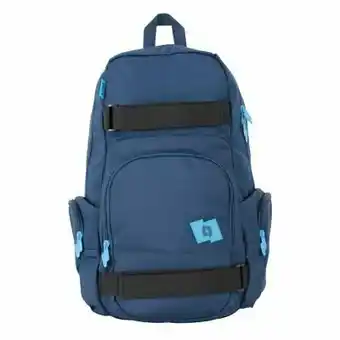 Tottus Mochila tropa liceo color azul oferta