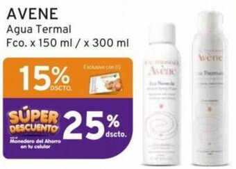 Mifarma AVENE Agua Termal Fco. x 150 ml / x 300 ml oferta