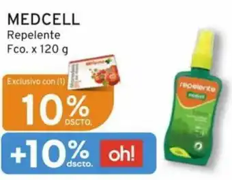 Mifarma MEDCELL Repelente Fco. x 120 g oferta