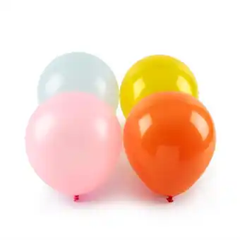 Tottus Globo metalico n9 colores claros x12 un oferta