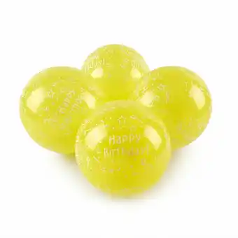 Tottus Globo happy birthday color amari x12 un oferta