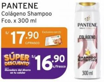 Mifarma PANTENE Colágeno Shampoo Fco. x 300 ml oferta