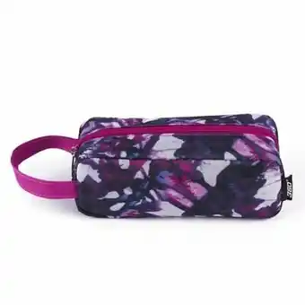 Tottus Cartuchera bas 360 flores mora oferta