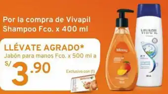 Mifarma Por la compra de Vivapil Shampoo Fco. x 400 ml oferta