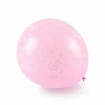 Tottus Globo baby shower niña x 12 un oferta