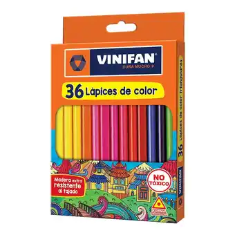 Tottus Colores triang vinifan largos x36 oferta