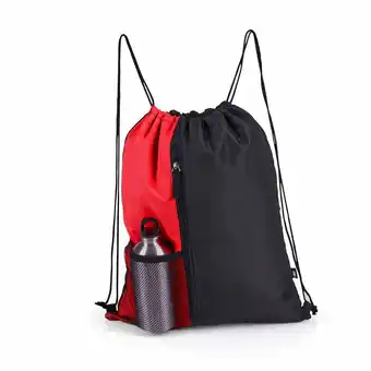 Tottus Bolso de aseo rojo y negro oferta