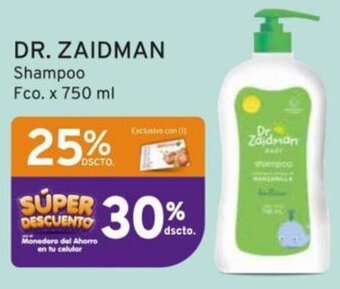 Mifarma DR. ZAIDMAN Shampoo Fco. x 750 ml oferta