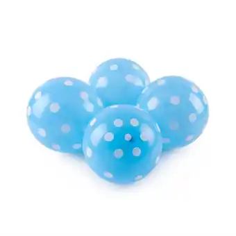 Tottus Globo diseno bolas celeste x 12 un oferta