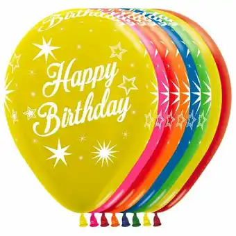 Tottus Globos r12 feliz cumpleanose x8 und oferta