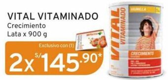 Mifarma VITAL VITAMINADO Crecimiento Lata 2 x 900 g oferta