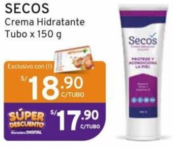 Mifarma SECOS Crema Hidratante Tubo x 150 g oferta