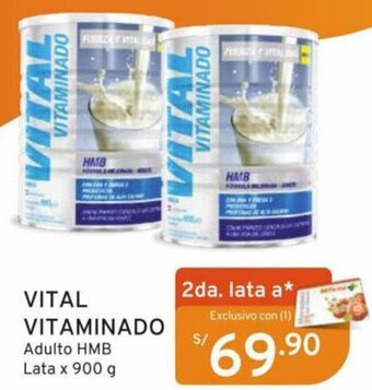 Mifarma VITAL VITAMINADO Adulto HMB Lata x 900 g oferta