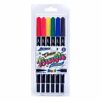 Tottus Marcador dual brush classic x6 oferta