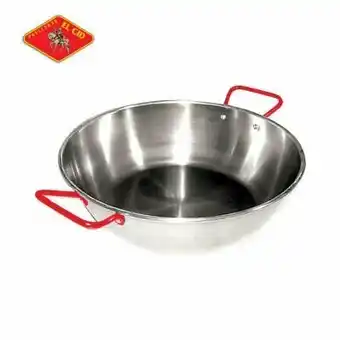 Tottus Sarten honda con asas pulida 34 cm oferta