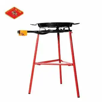 Tottus Kit paellera esmalte 70 cm m500 patarefo oferta