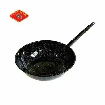 Tottus Sarten honda con mango esmalte 30 cm oferta