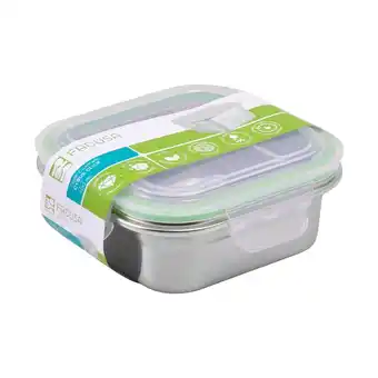 Tottus Taper cybus click cuad. ac. inox 500ml oferta